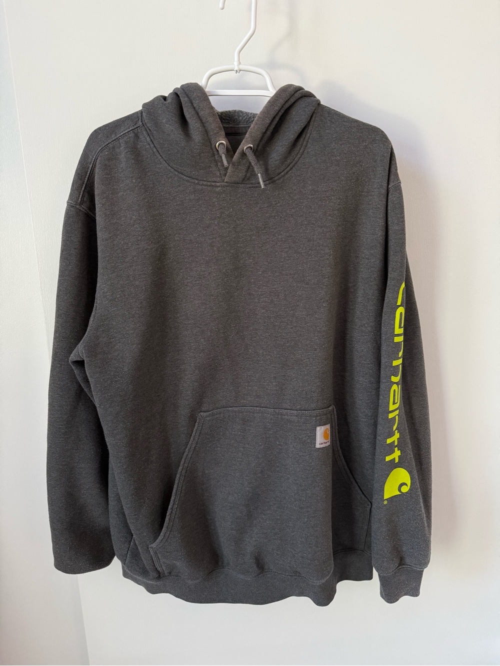 Carhartt Iconic K288 Logo Sweatshirt in Carbon Heather - Picture 3 of 11
